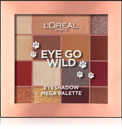 L’Oréal Paris Eye Go Wild Eyeshadow Mega Palette palette de fards à paupières