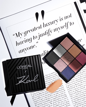 L’Oréal Paris Karl Lagerfeld Limited Collection palette de fards à paupières