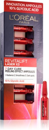 L’Oréal Paris Revitalift Laser X3 sérum facial alisador em ampolas
