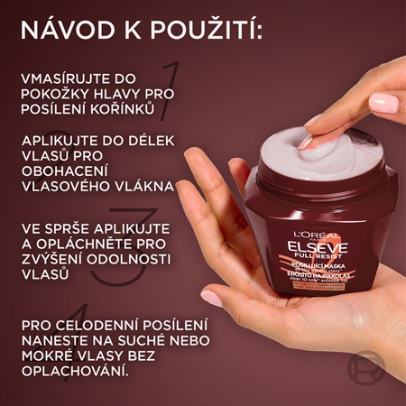 L’Oréal Paris Elseve Full Resist maska na vlasy