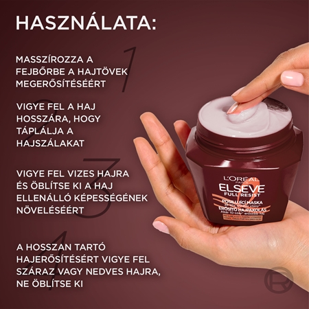 L’Oréal Paris Elseve Full Resist haj maszk