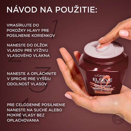 L’Oréal Paris Elseve Full Resist maska na vlasy