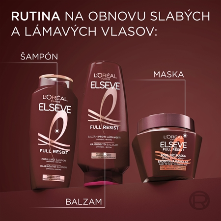 L’Oréal Paris Elseve Full Resist maska na vlasy