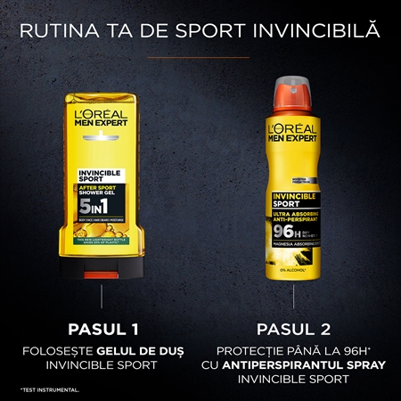 L’Oréal Paris Men Expert Invincible Sport spray anti-perspirant pentru barbati