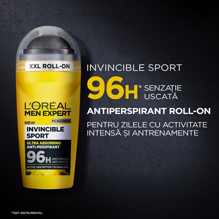 L’Oréal Paris Men Expert Invincible Sport antiperspirant roll-on