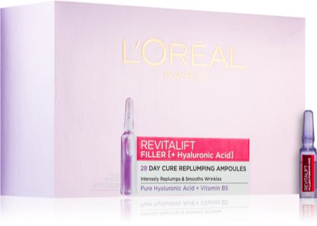 L’Oréal Paris Revitalift Filler cure visage pour une peau hydratée et raffermie
