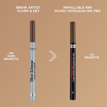 L’Oréal Paris Infaillible Brows μακράς διαρκείας μολύβι για τα φρύδια