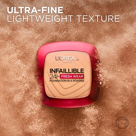 L’Oréal Paris Infaillible Fresh Wear 24h pudra machiaj