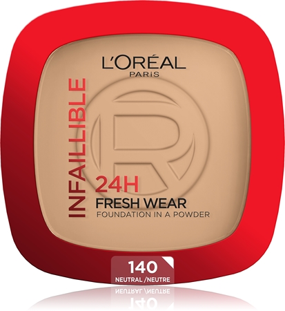 L’Oréal Paris Infaillible Fresh Wear 24h foundation & πούδρα σε μορφή compact