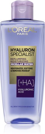 L’Oréal Paris Hyaluron Specialist eau micellaire hydratante à l'acide hyaluronique