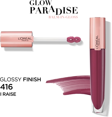 L’Oréal Paris Glow Paradise Balm in Gloss gloss com ácido hialurónico