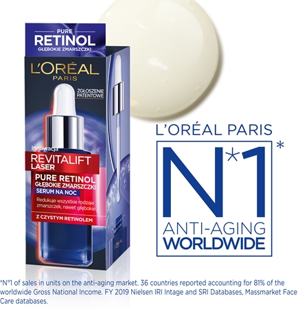 L’Oréal Paris Revitalift Laser noční sérum proti vráskám