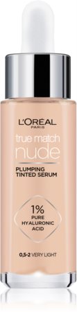 L’Oréal Paris True Match Nude Plumping Tinted Serum ser pentru uniformizarea nuantei tenului