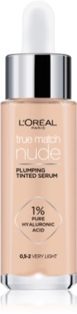 L’Oréal Paris True Match Nude Plumping Tinted Serum sérum pre zjednotenie farebného tónu pleti