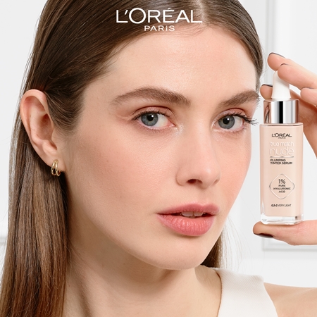 L’Oréal Paris True Match Nude Plumping Tinted Serum sérum pro sjednocení barevného tónu pleti