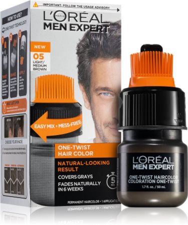 L’Oréal Paris Men Expert One Twist farba na vlasy s aplikátorom
