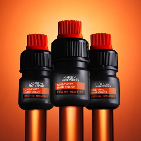 L’Oréal Paris Men Expert One Twist barva za lase z aplikatorjem