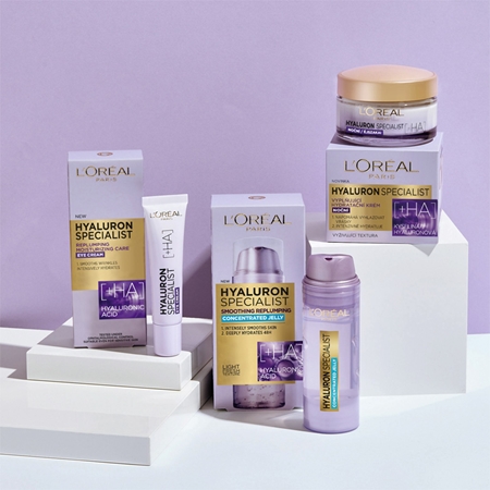 L’Oréal Paris Hyaluron Specialist Jelly intenzivně vyživující a hydratační denní krém s kyselinou hyaluronovou
