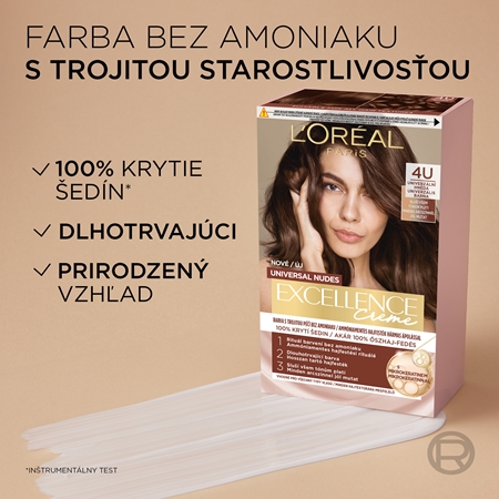 L’Oréal Paris Excellence Universal Nudes permanentná farba na vlasy