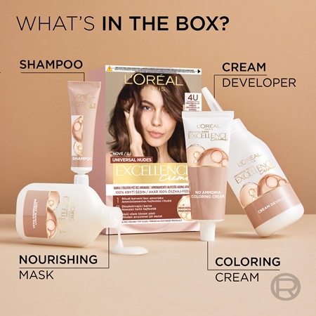 L’Oréal Paris Excellence Universal Nudes coloration cheveux permanente