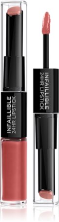 L’Oréal Paris Infallible 24H Dolgoobstojna šminka in sijaj za ustnice 2 v 1