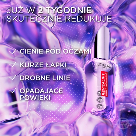 L’Oréal Paris Revitalift Filler Filler rozjaśniające serum pod oczy