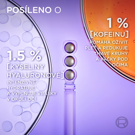 L’Oréal Paris Revitalift Filler rozjasňující oční sérum s kyselinou hyaluronovou