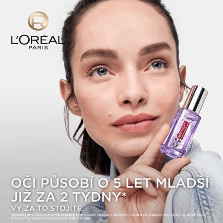 L’Oréal Paris Revitalift Filler rozjasňující oční sérum s kyselinou hyaluronovou