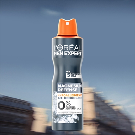 L’Oréal Paris Men Expert Magnesium Defence desodorante en spray para hombre