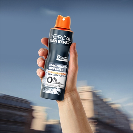 L’Oréal Paris Men Expert Magnesium Defence desodorante en spray para hombre