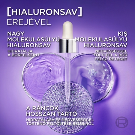 L’Oréal Paris Revitalift Filler ránctalanító szérum hialuronsavval