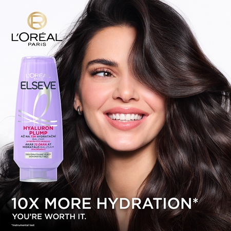 L’Oréal Paris Elseve Hyaluron Plump vlažilni šampon s hialuronsko kislino