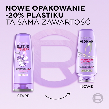 L’Oréal Paris Elseve Hyaluron Plump odżywka nawilżająca z kwasem hialuronowym