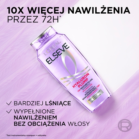 L’Oréal Paris Elseve Hyaluron Plump szampon nawilżający z kwasem hialuronowym
