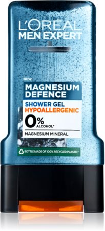 L’Oréal Paris Men Expert Magnesium Defence gel de ducha hipoalérgico para hombre
