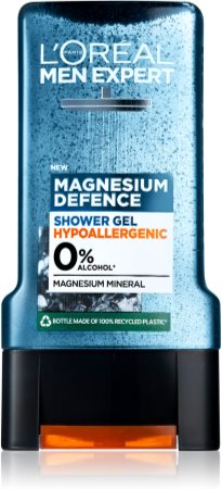L’Oréal Paris Men Expert Magnesium Defence gel douche hypoallergénique pour homme