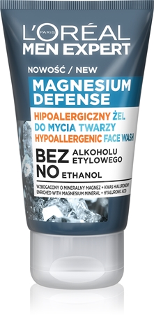 L’Oréal Paris Men Expert Magnesium Defence гель для вмивання обличчя для чоловіків