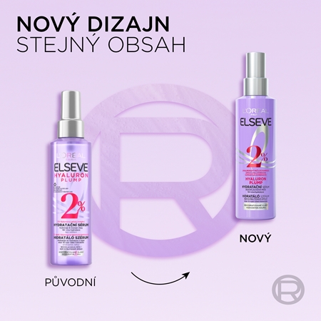 L’Oréal Paris Elseve Hyaluron Plump sérum na vlasy s kyselinou hyaluronovou