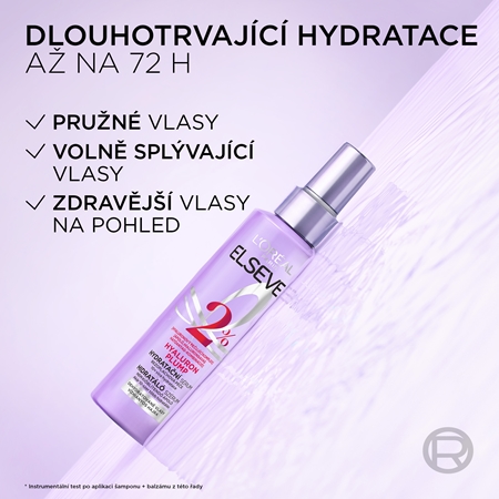 L’Oréal Paris Elseve Hyaluron Plump sérum na vlasy s kyselinou hyaluronovou