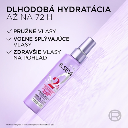 L’Oréal Paris Elseve Hyaluron Plump sérum na vlasy s kyselinou hyalurónovou