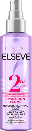L’Oréal Paris Elseve Hyaluron Plump plaukų serumas su hialurono rūgštimi