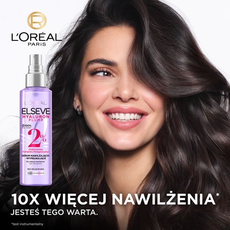 L’Oréal Paris Elseve Hyaluron Plump serum do włosów z kwasem hialuronowym