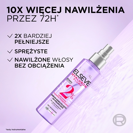 L’Oréal Paris Elseve Hyaluron Plump serum do włosów z kwasem hialuronowym