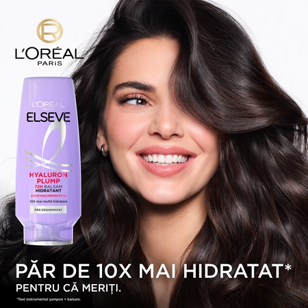 L’Oréal Paris Elseve Hyaluron Plump balsam hidratant cu acid hialuronic