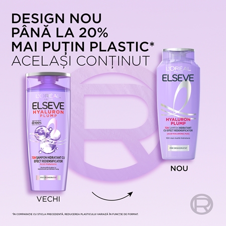 L’Oréal Paris Elseve Hyaluron Plump sampon hidratant cu acid hialuronic