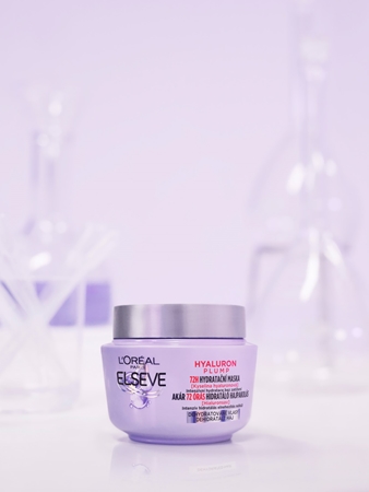 L’Oréal Paris Elseve Hyaluron Plump máscara para cabelo com ácido hialurónico