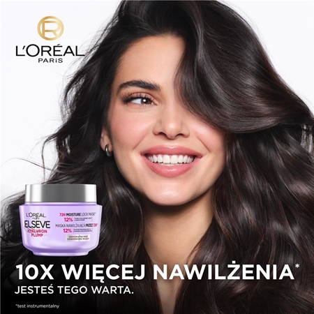 L’Oréal Paris Elseve Hyaluron Plump maska do włosów z kwasem hialuronowym