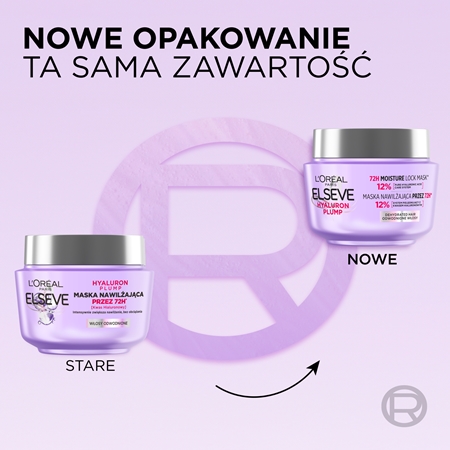 L’Oréal Paris Elseve Hyaluron Plump maska do włosów z kwasem hialuronowym