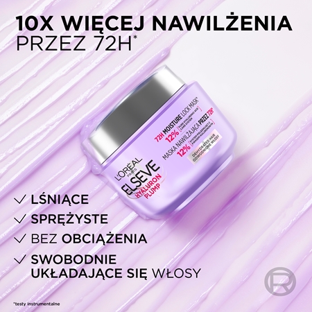 L’Oréal Paris Elseve Hyaluron Plump maska do włosów z kwasem hialuronowym