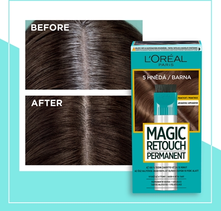 L’Oréal Paris Magic Retouch Permanent Rot-täckande hårfärg med applikator